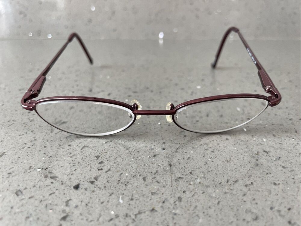 Rascals Eyeglasses Frames ONLY 42-16-120 R 35 Col 30 Flex Hinge red oval full